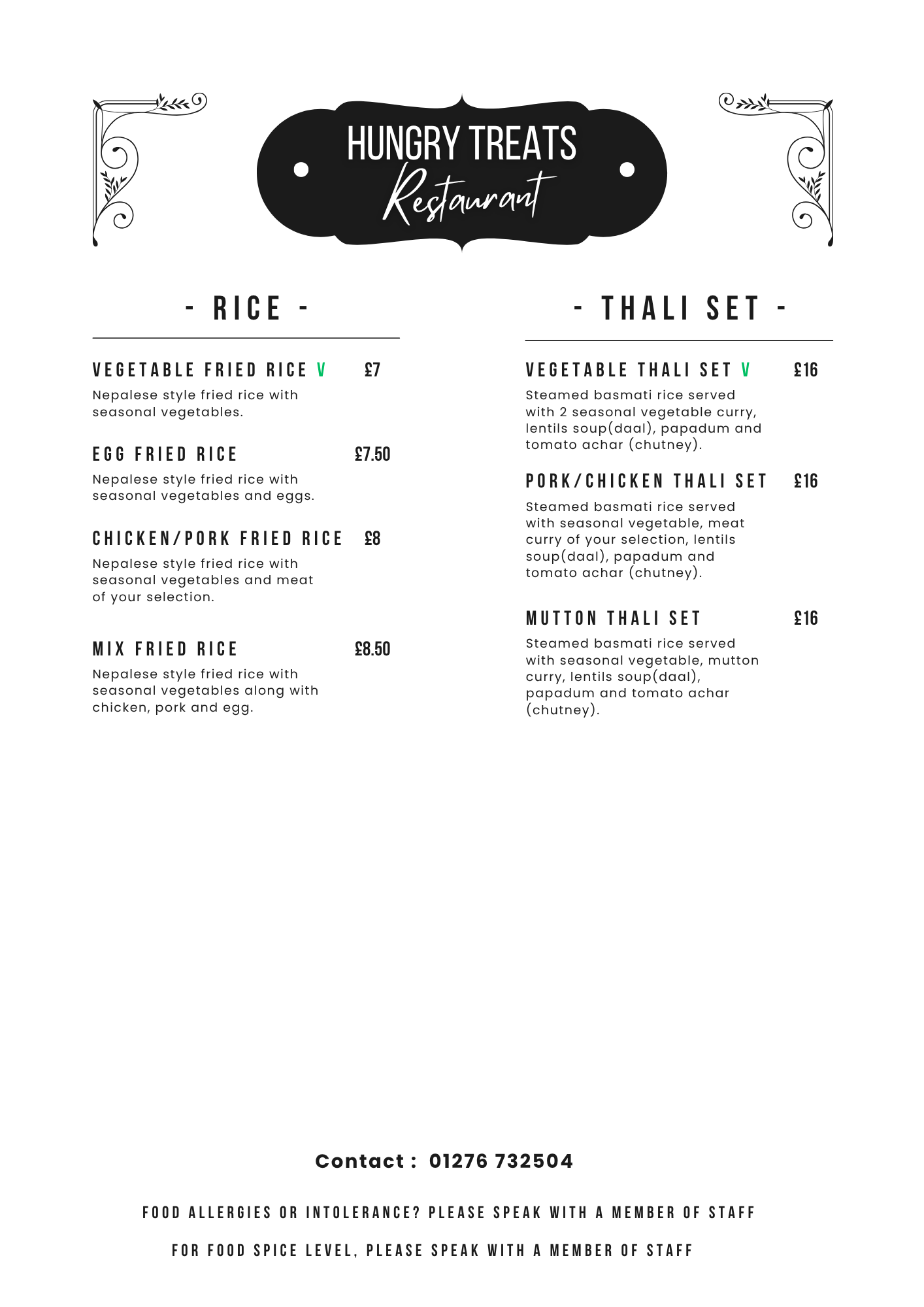 Menu Page 2